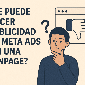 ¿Se puede hacer publicidad en Meta sin una página de Facebook?
